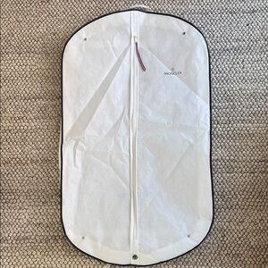 Moncler White Garment Cover